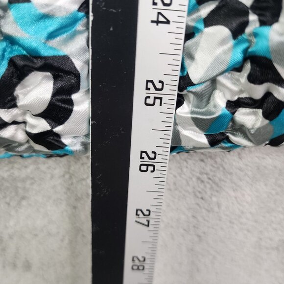 Woman Blue White Black Ruby Rd Crinkle Textured Jacket Long Sleeve Full Zip 1X - Picture 11 of 11